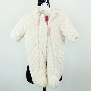 Weatherproof 6/9M Baby Full Plush bodysuit